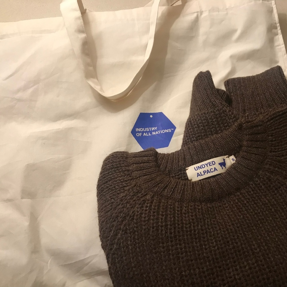 softer than cashmere - 100% Alpaca heavy sweater